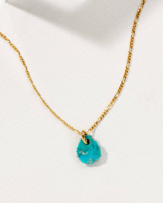 Bare Mineral Necklace- Turquoise