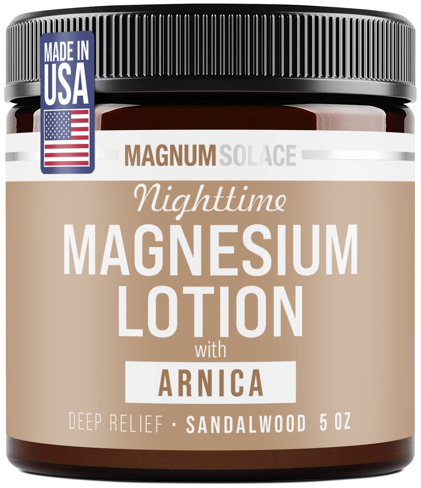 Nighttime Magnesium Lotion with Arnica: Bergamont