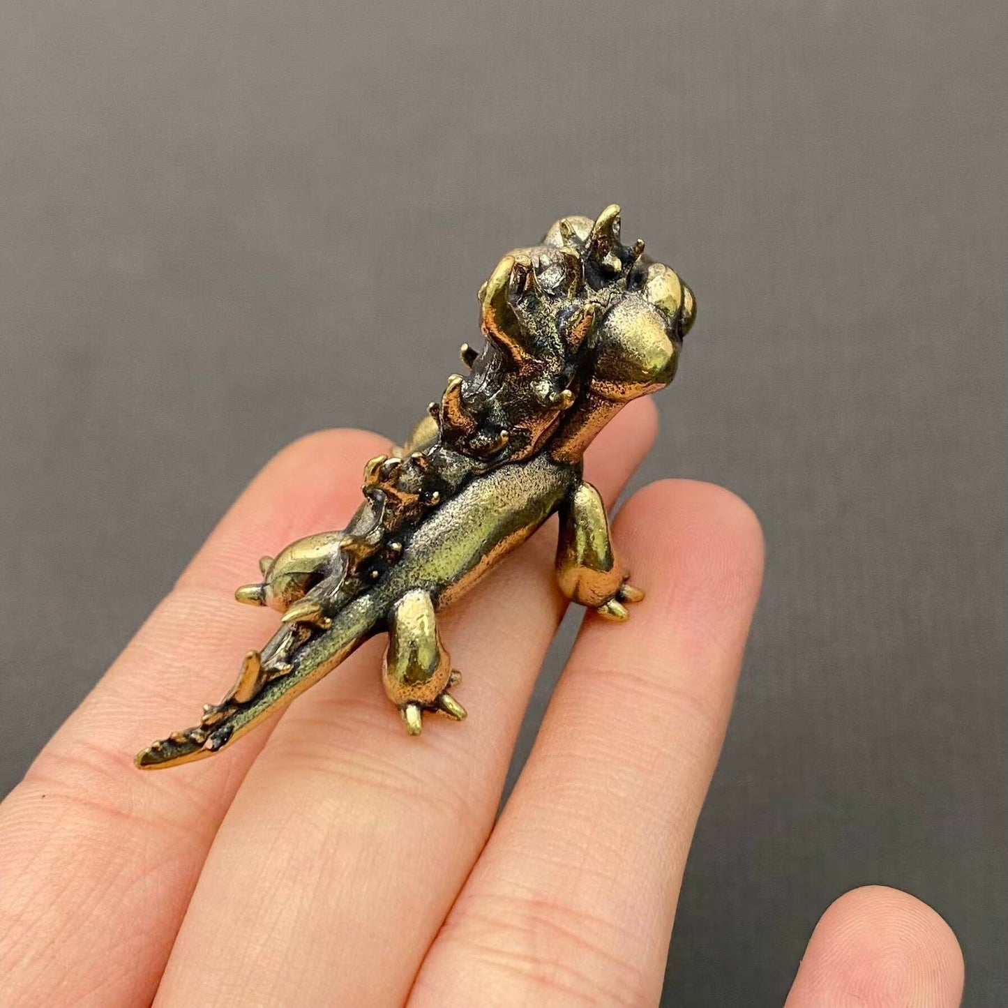 Brass Fire Dragon Crafts Desktop Ornaments Decoration