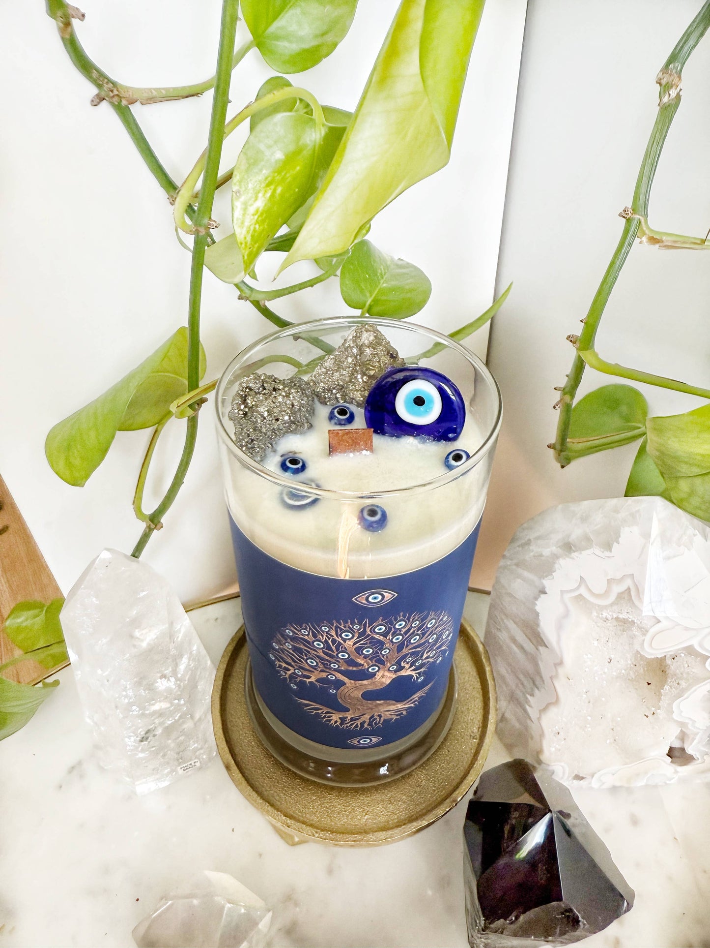 Affirmation Evil Eye 21oz Candle