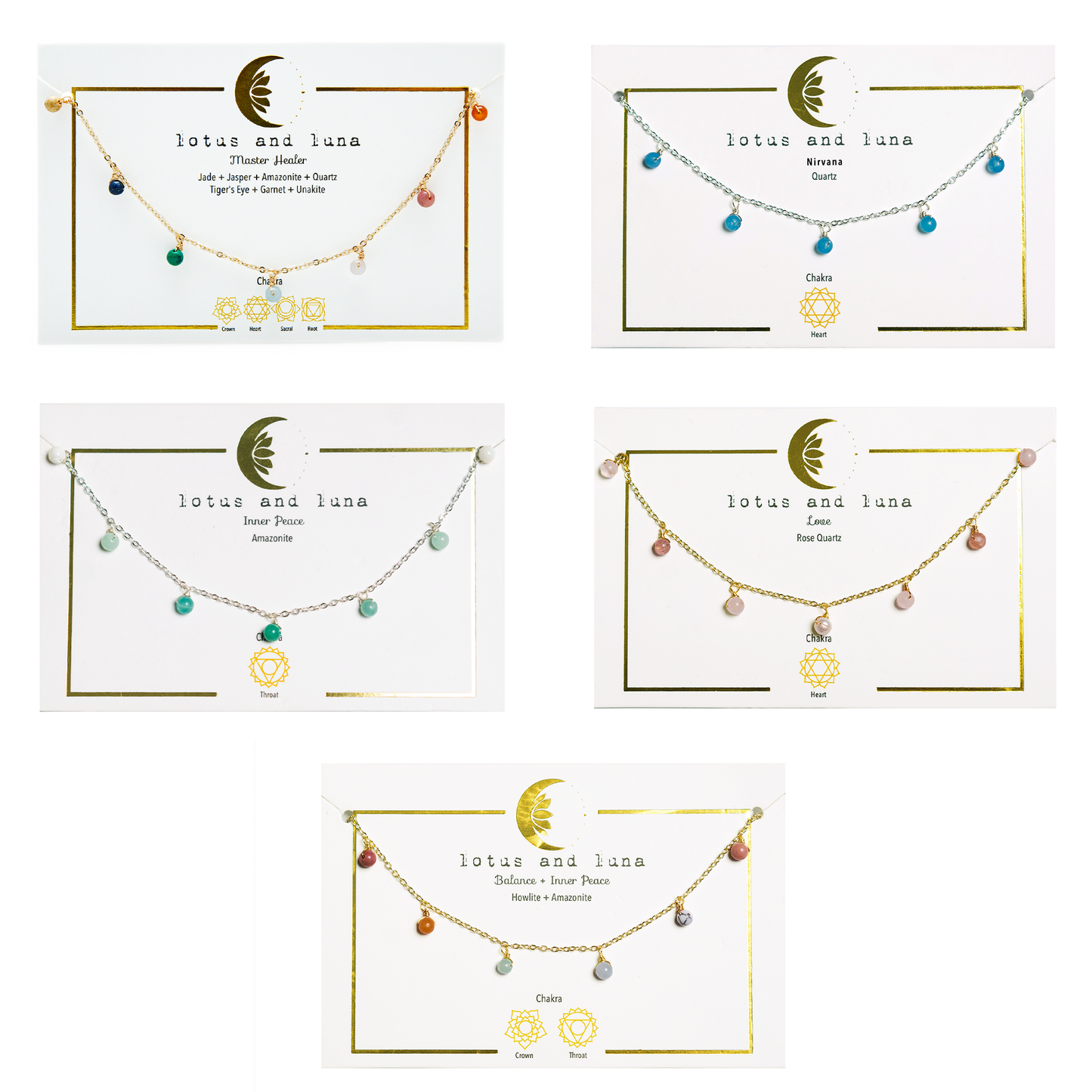 Dewdrop Necklace Assorted