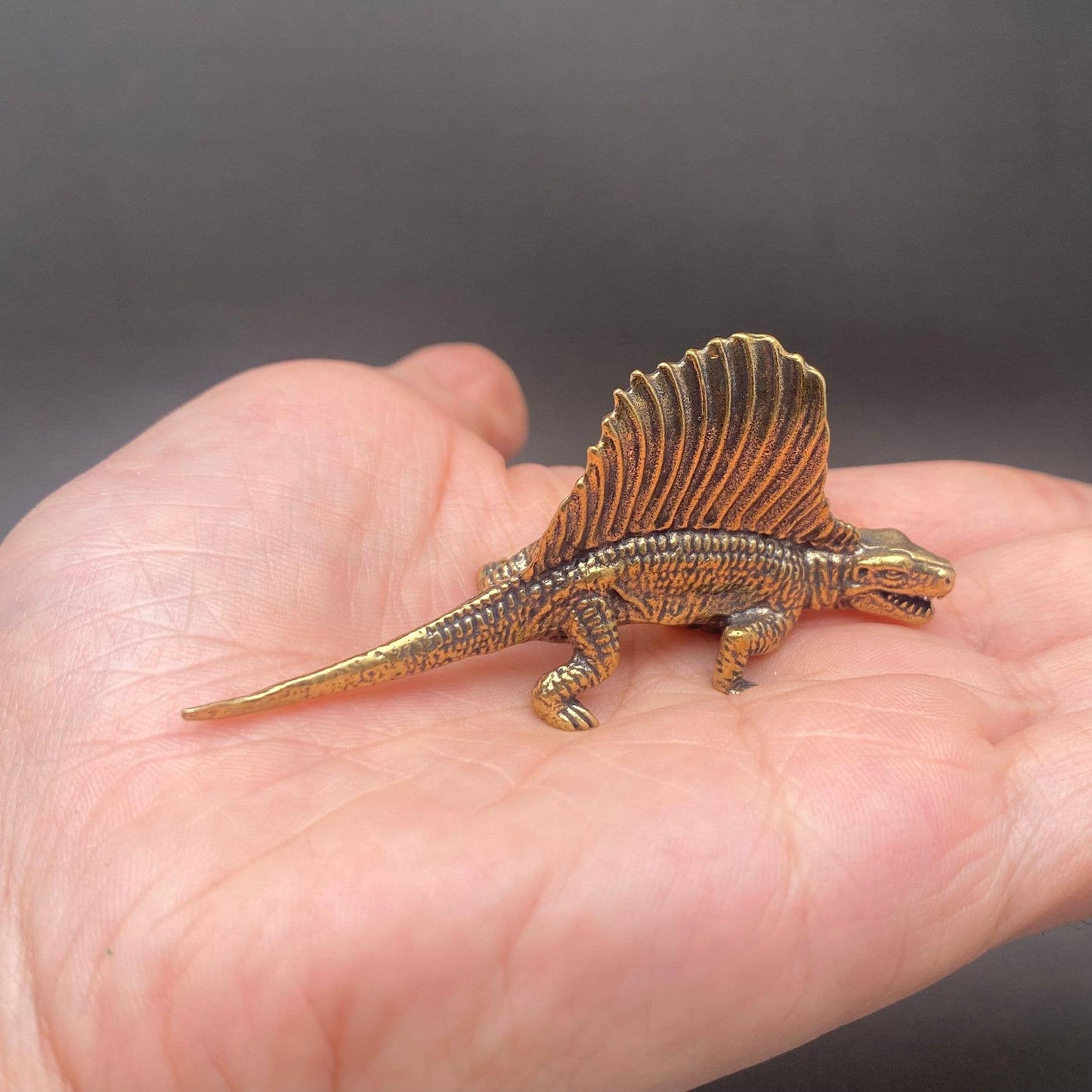 Brass Spinosaurus Crafts Desktop Ornaments Decoration