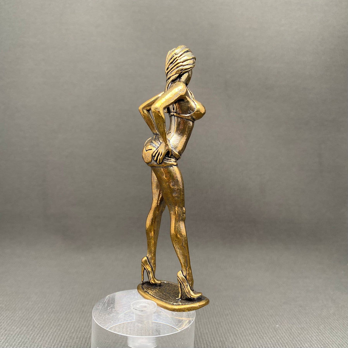 Brass Sexy Girl Crafts Desktop Ornaments Decoration