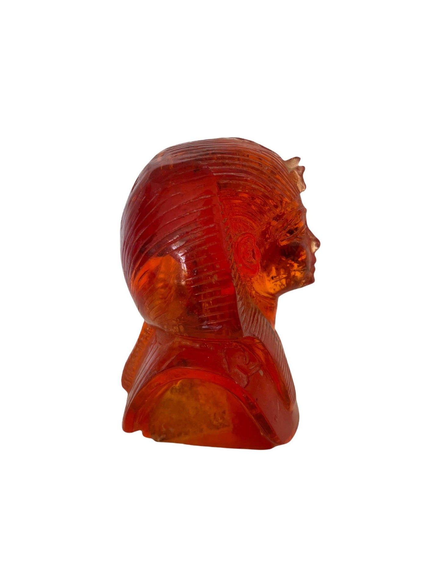 King Tutankhamun with Scorpion, Amber Resin