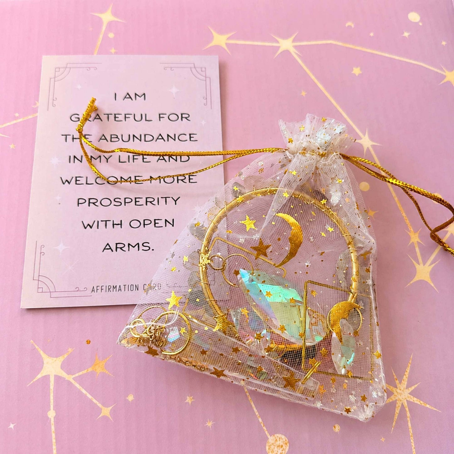 Aura Crystal Suncatchers – Spiritual Light Catchers