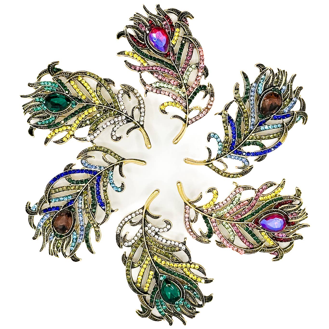 Feather Brooch