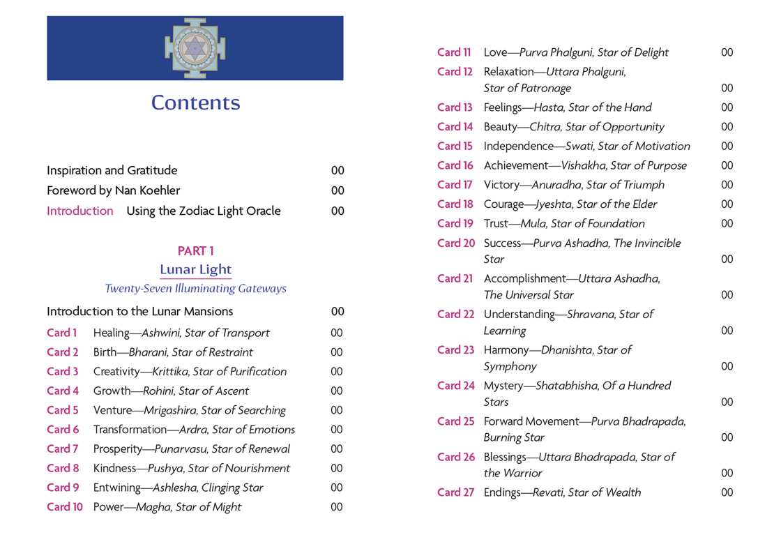 Zodiac Light Oracle by Kooch N. Daniels: Flashcards; 320 pages / English