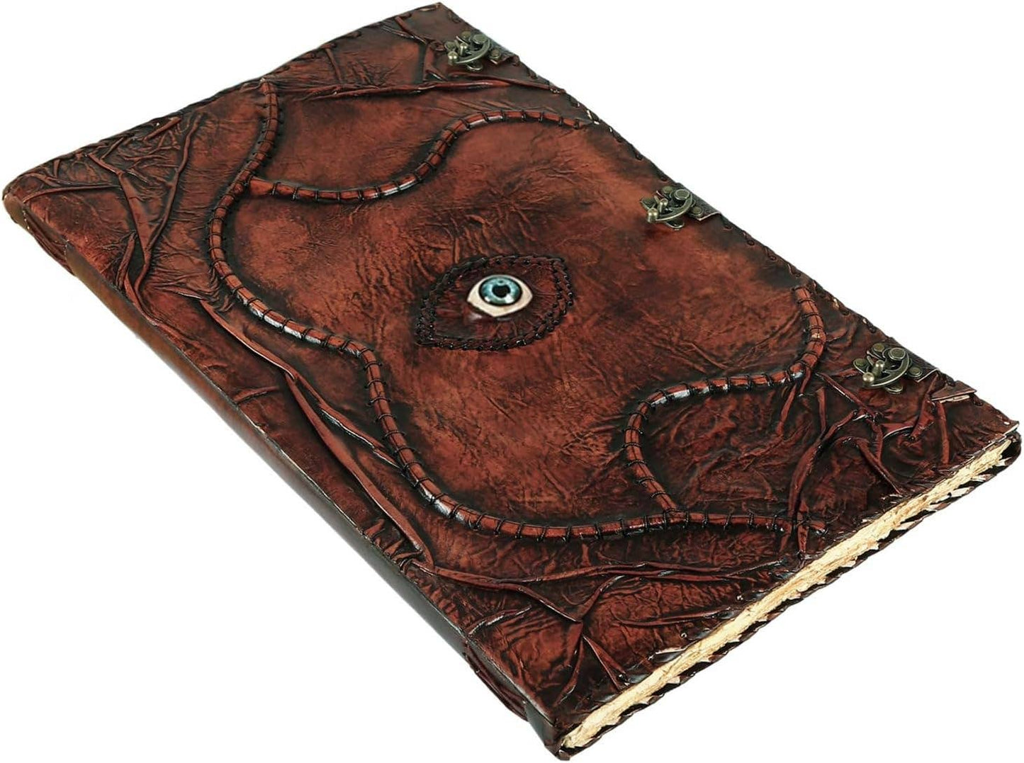 Hocus Pocus Spell Book – Leather Journal with Third Eye