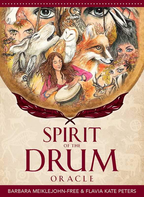 Spirit of the Drum Oracle by Barbara  Meiklejohn-Free: Flashcards; 136 pages / English