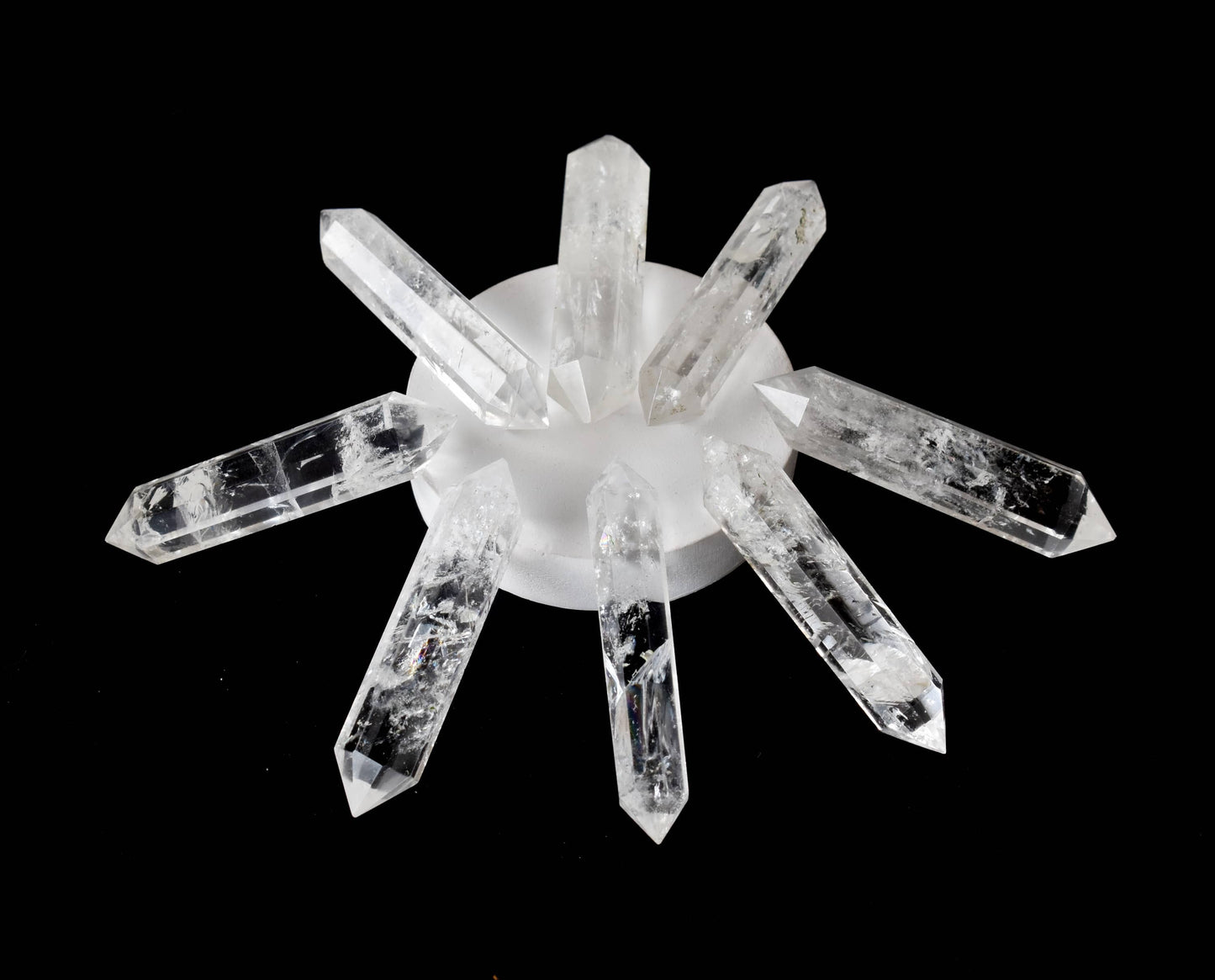 Double Terminated Quartz Point Crystal