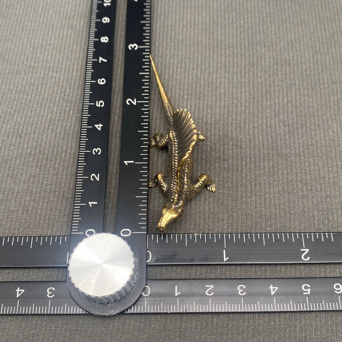 Brass Spinosaurus Crafts Desktop Ornaments Decoration