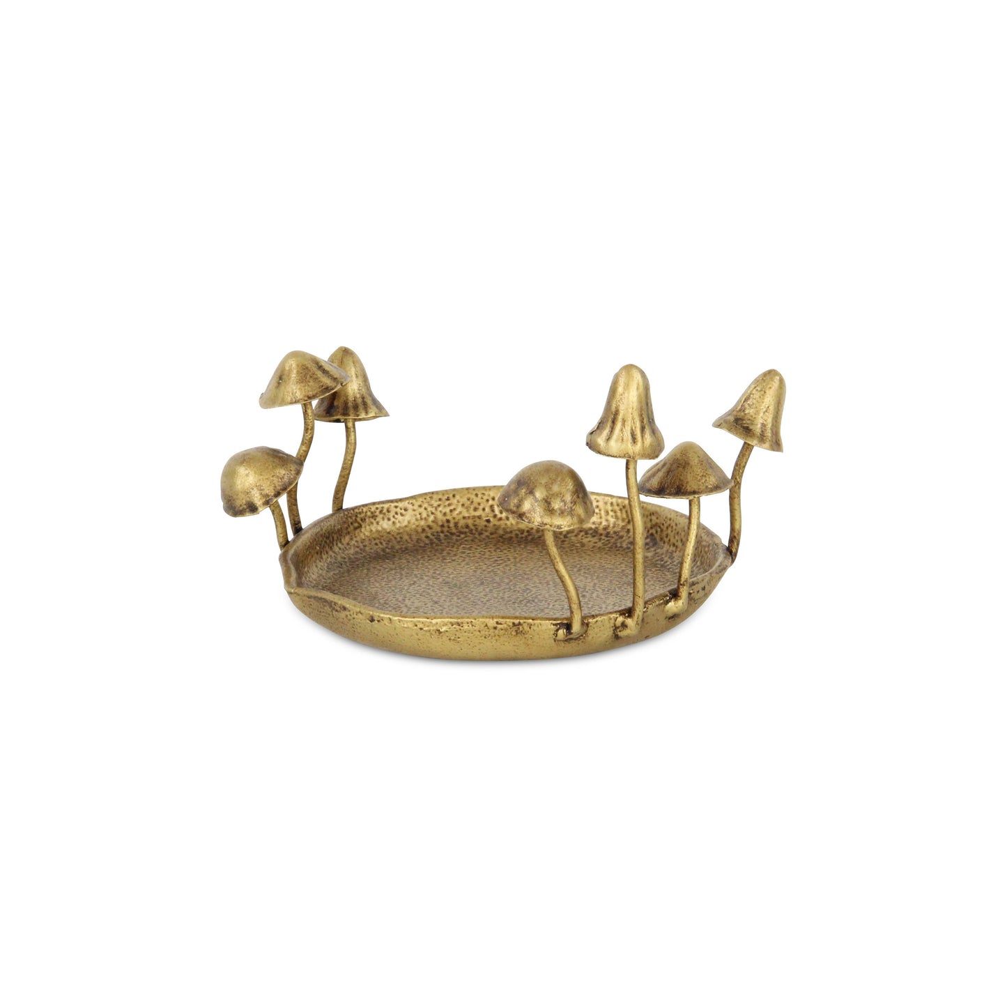 Qinrie Cast Iron Catchall Mushroom Tray
