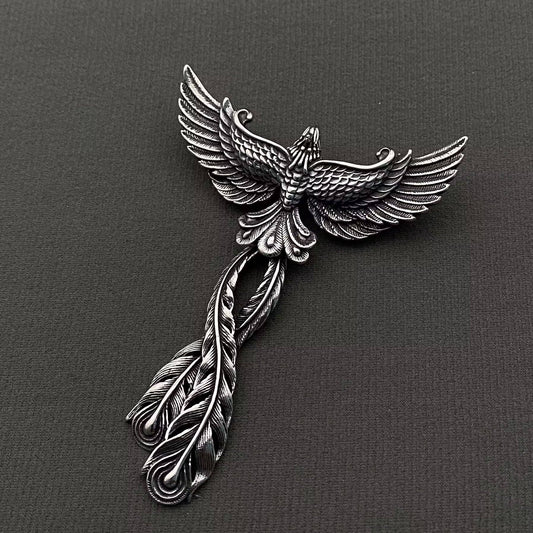 Stainless Steel Phoenix Pendant