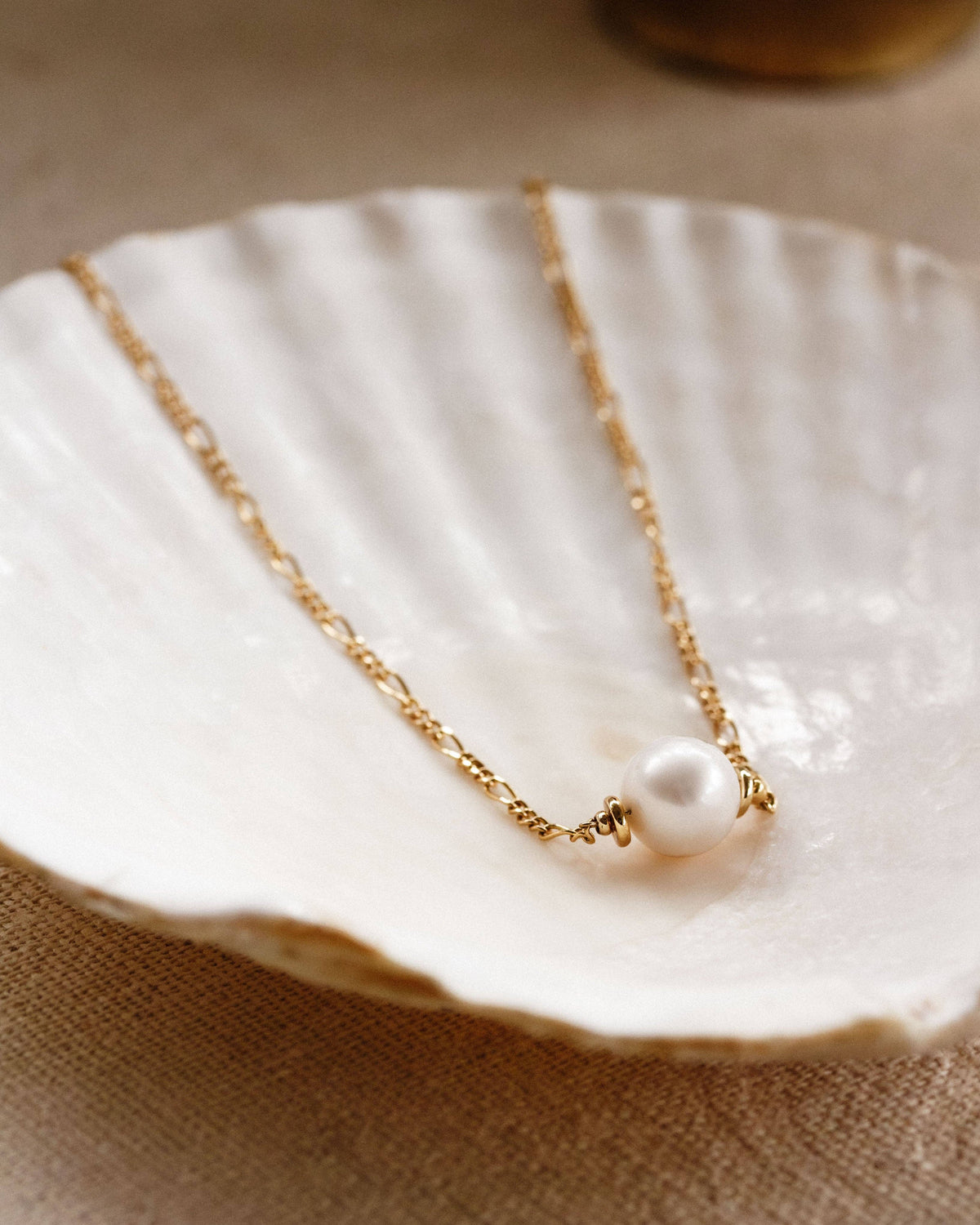 Barely There Pearl Necklace