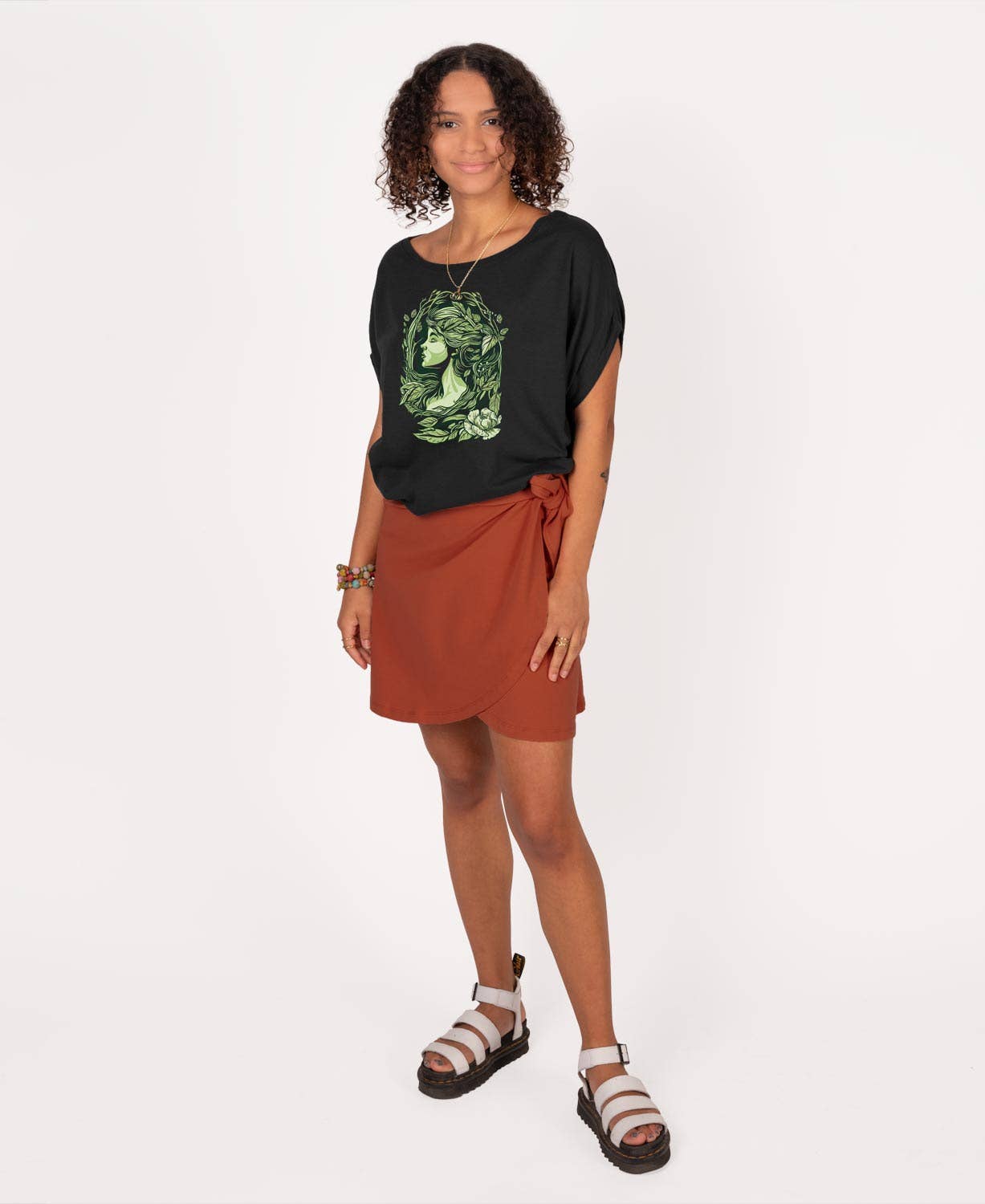 Mother Nature Bamboo Viscose Dolman Top: LG