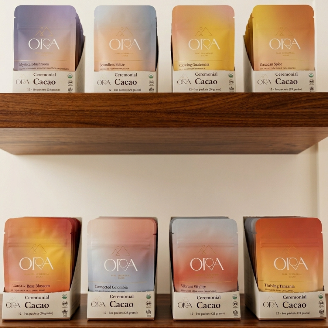 Ceremonial Cacao 1oz Sachets | Oaxacan Spice 100% Organic
