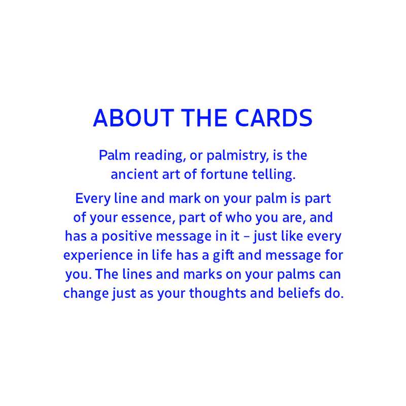 Palmistry Flashcards by Anna  Comerford: Flashcards; 51 pages / English