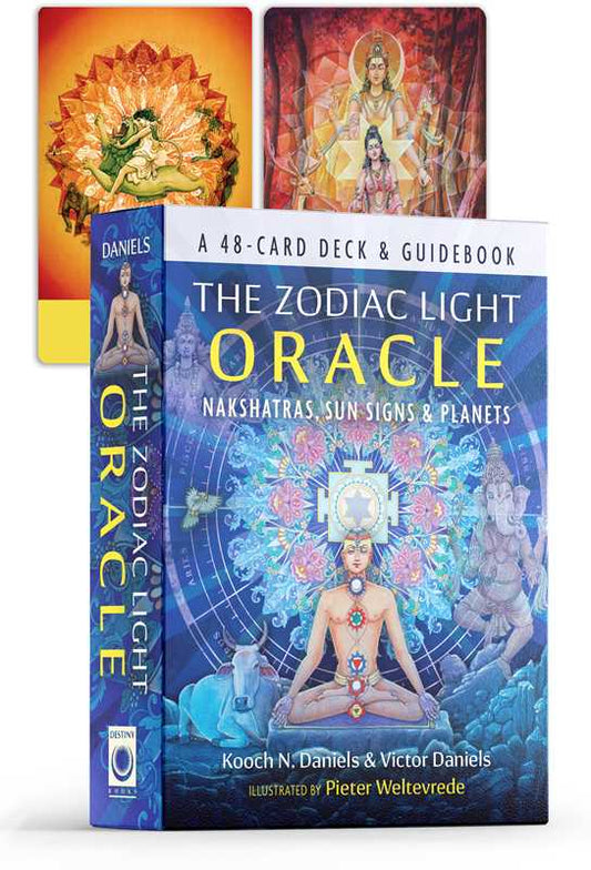 Zodiac Light Oracle by Kooch N. Daniels: Flashcards; 320 pages / English