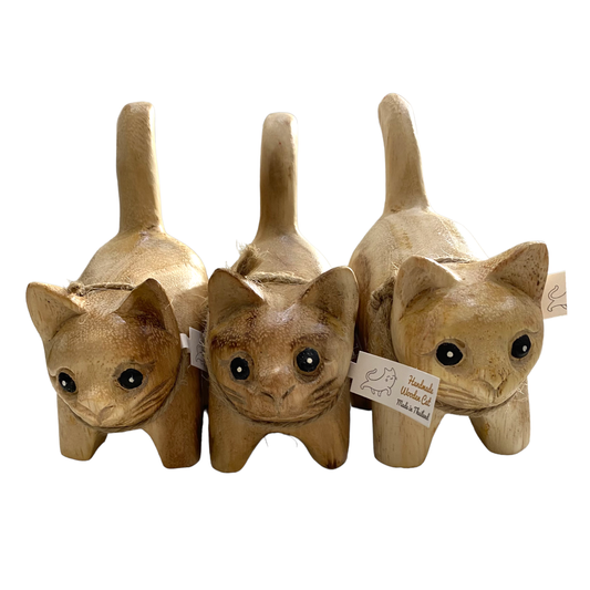 Wooden Cat