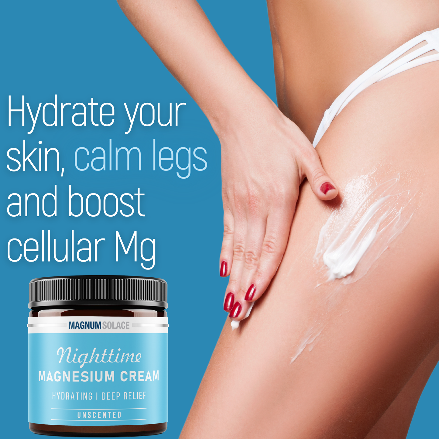 Nighttime Magnesium Cream: Ylang Ylang