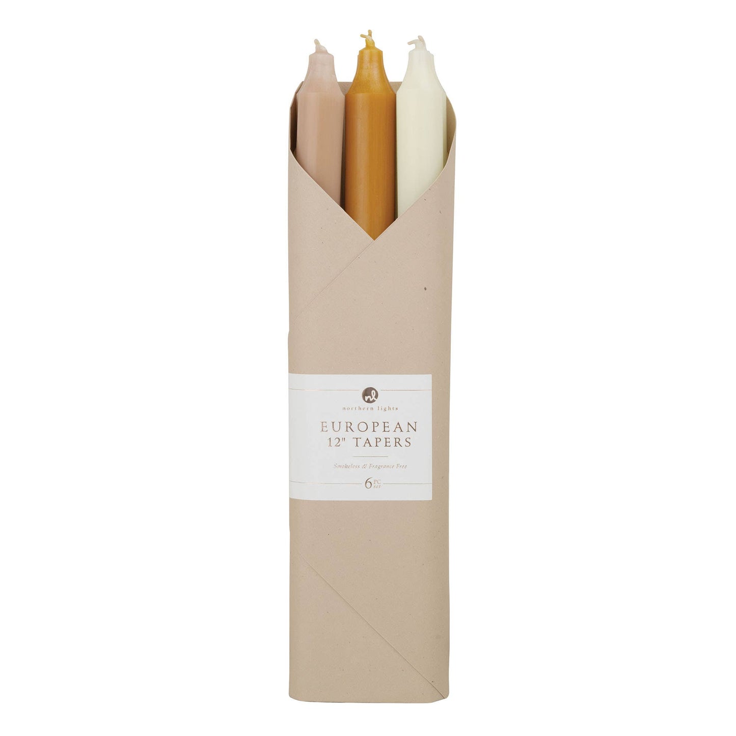 12" Taper Combo Candle Gift Set: Cottage Vines