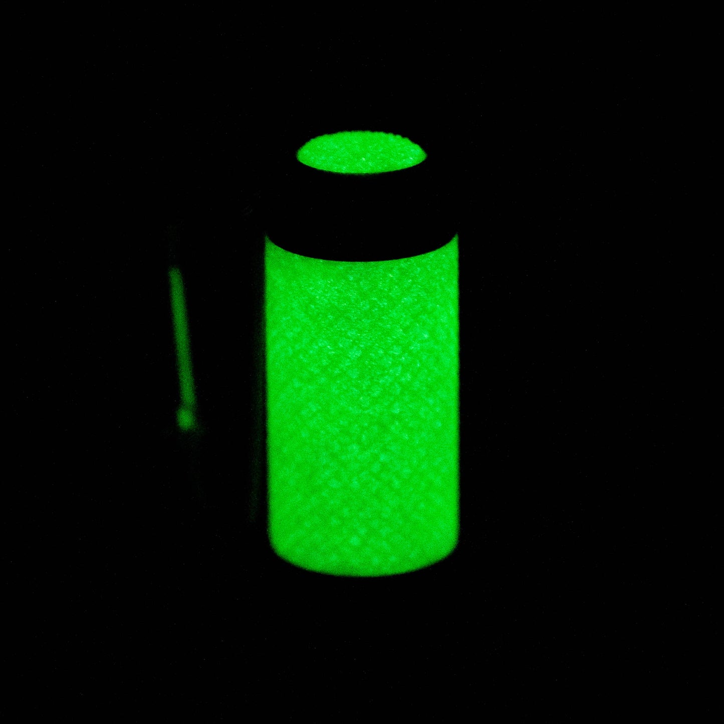 Bright Red LED Flashlight with Glow-in-the-Dark Rubber Grip