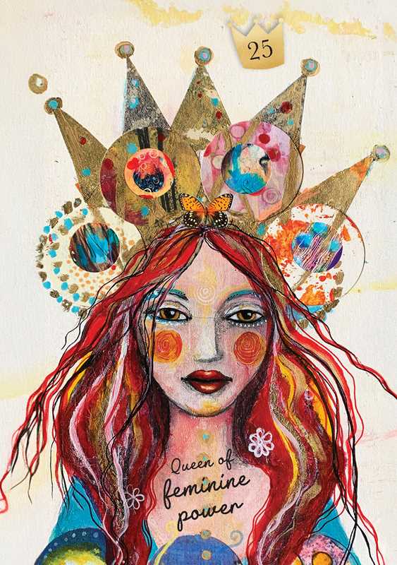 I Am Queen Oracle by Outi Harma: Flashcards; 128 pages / English