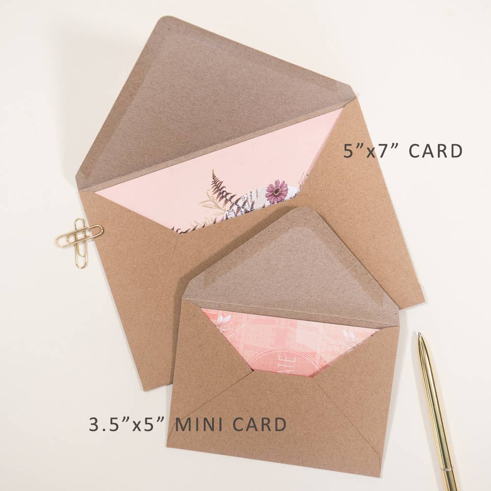 Mini Card - Moon & Back