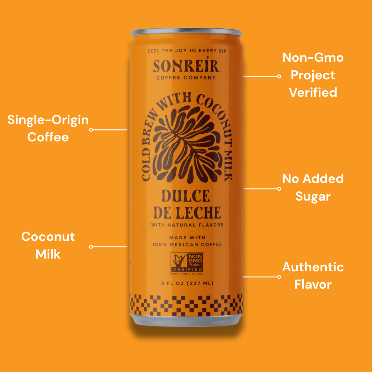Dulce De Leche – Coconut Milk Cold Brew Latte 8oz