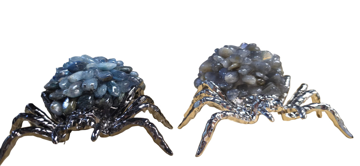 Spider Gemstone Nightlight- Styles and Stones Vary