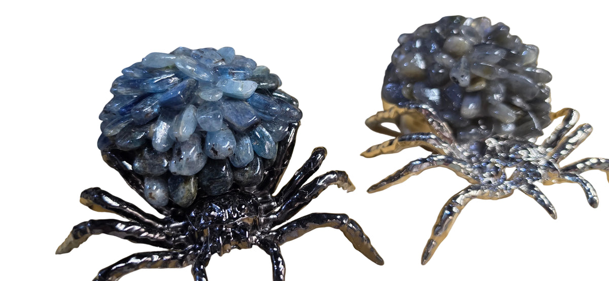 Spider Gemstone Nightlight- Styles and Stones Vary