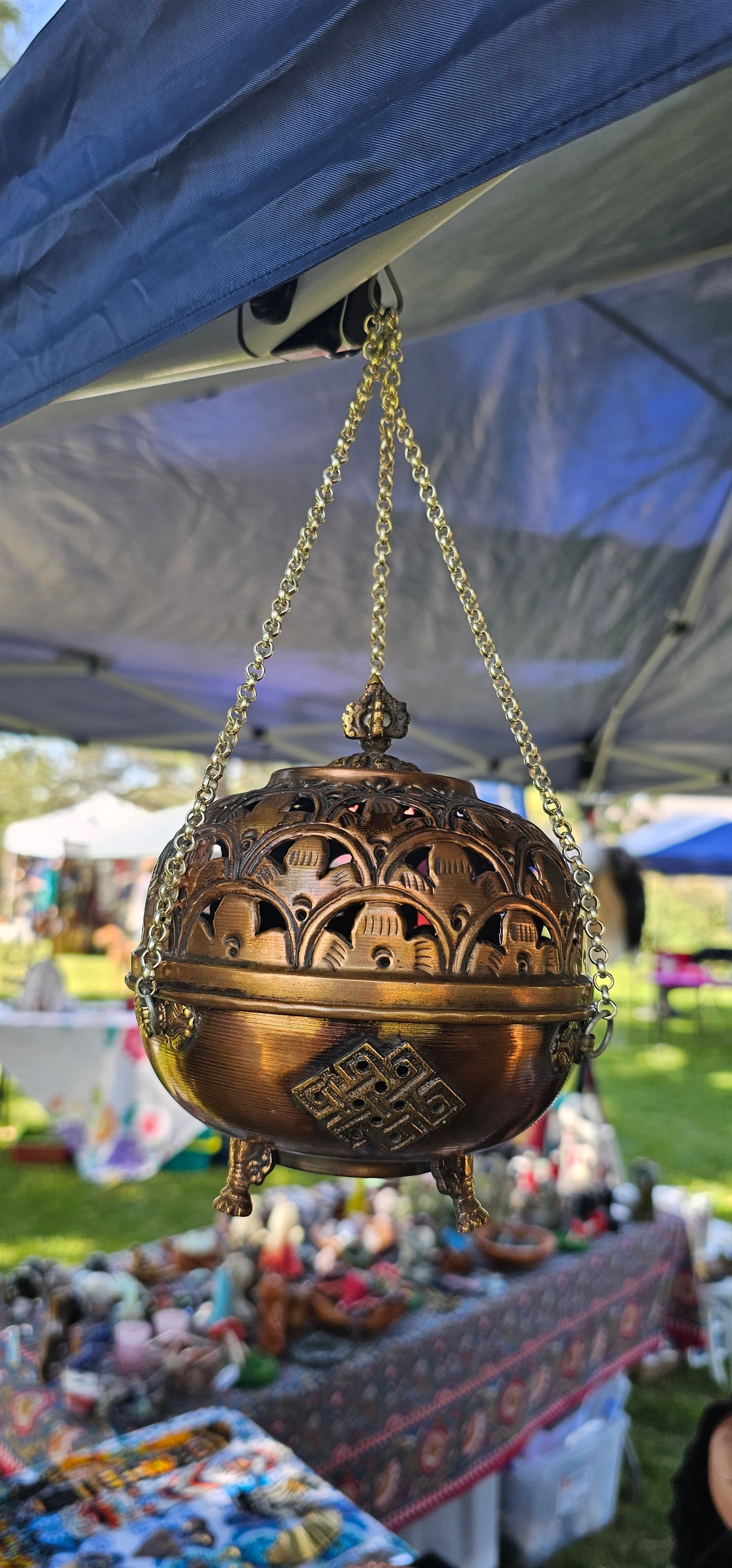 Tibetan hanging Incense Burners Small