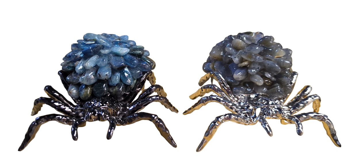 Spider Gemstone Nightlight- Styles and Stones Vary