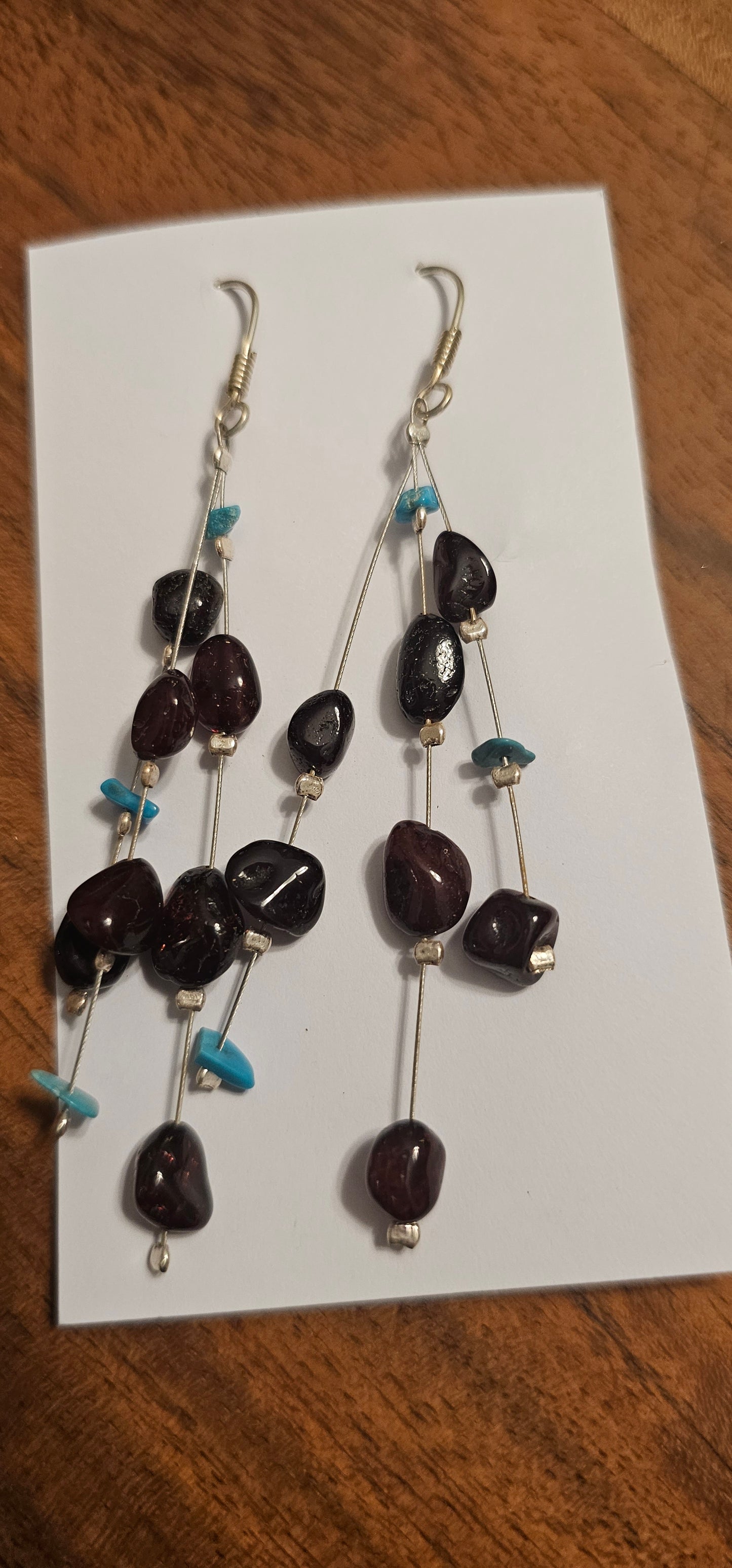 Amber Dangle Earrings Various Styles