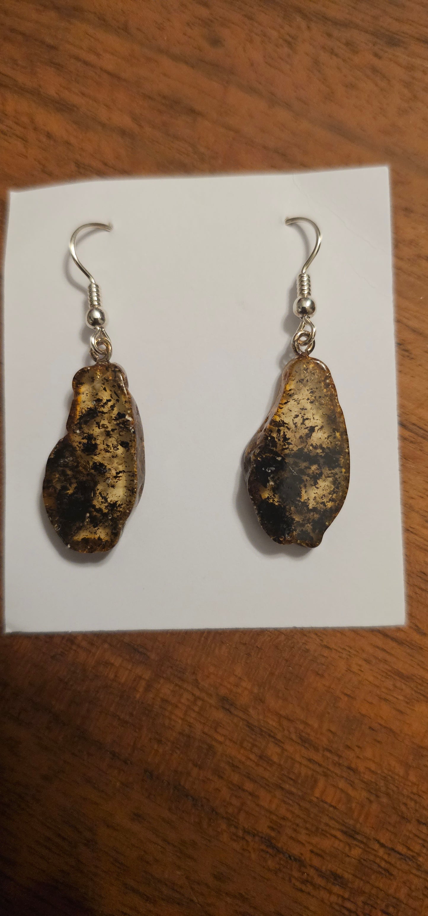 Amber Dangle Earrings Various Styles