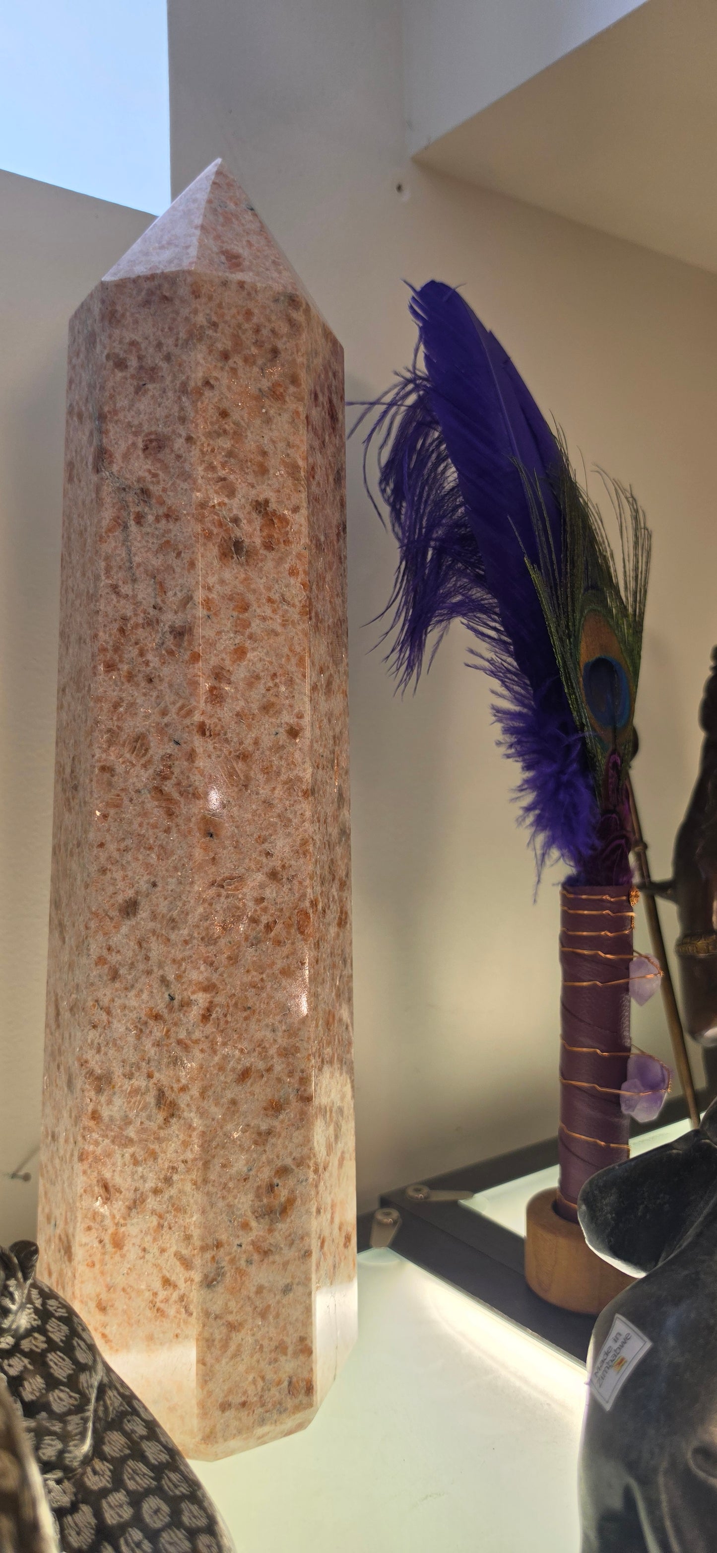 Sunstone Obelisk 18"-24" 2 options