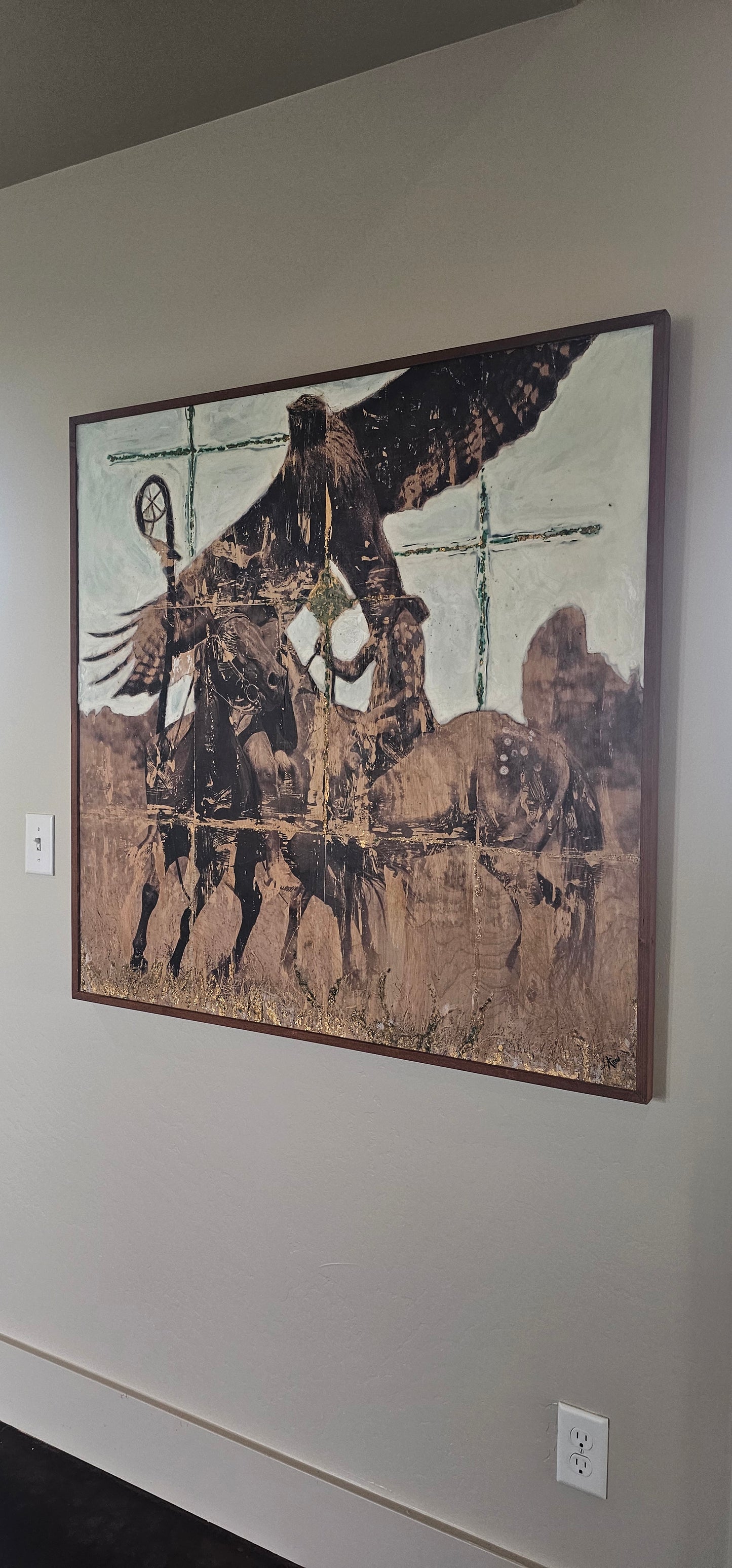 Artwork "Holyland" by Steph Alton a Bozeman artist
