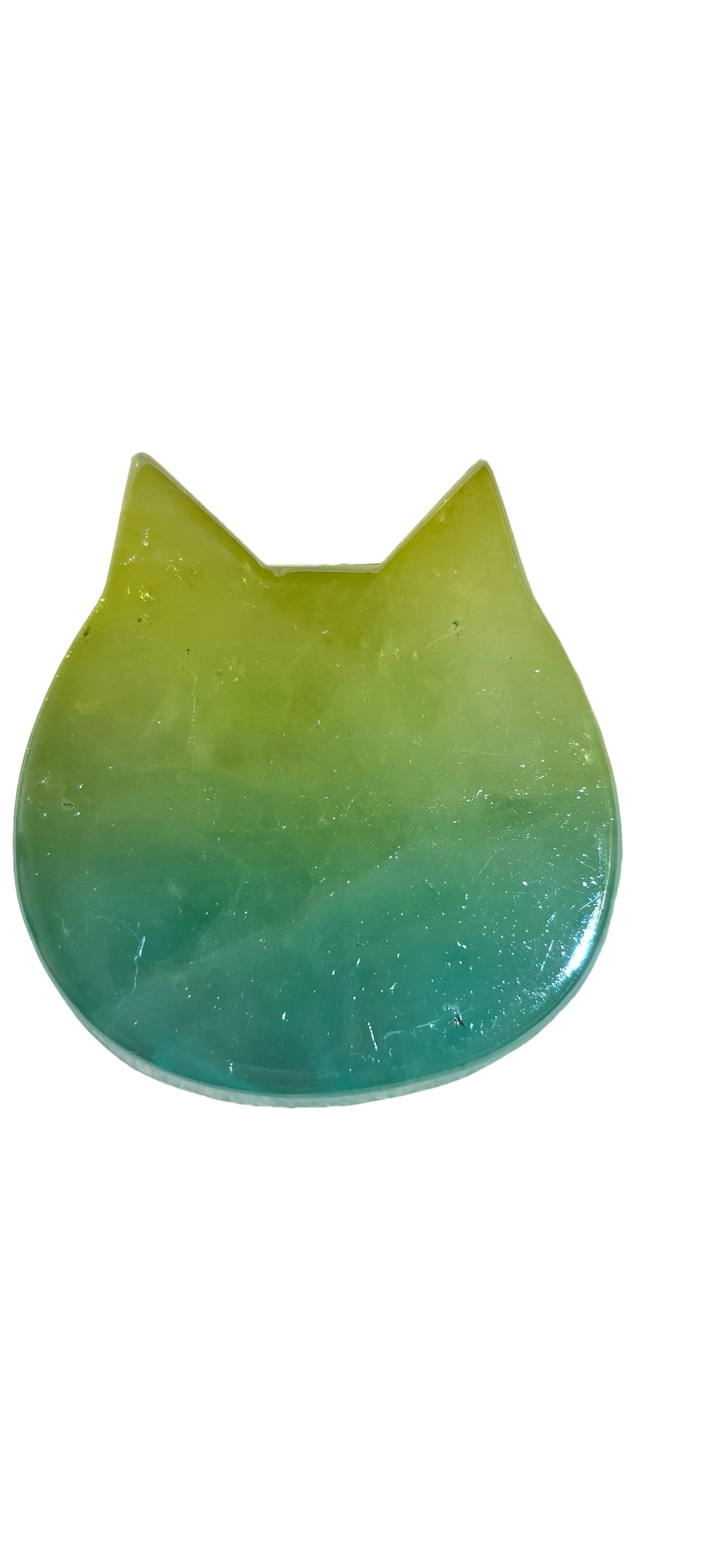 Cat Aura Quartz Trinket Dish