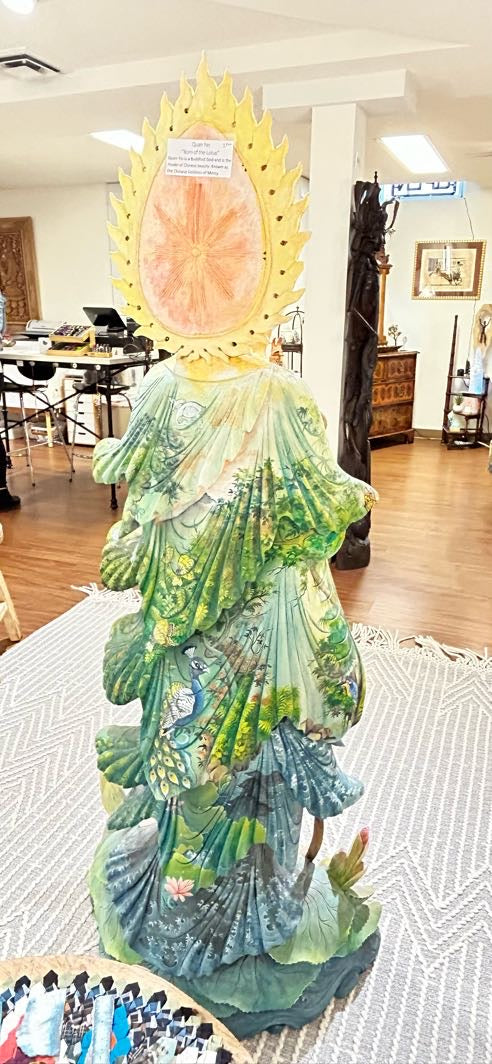 Hand Painted Kuan Yin